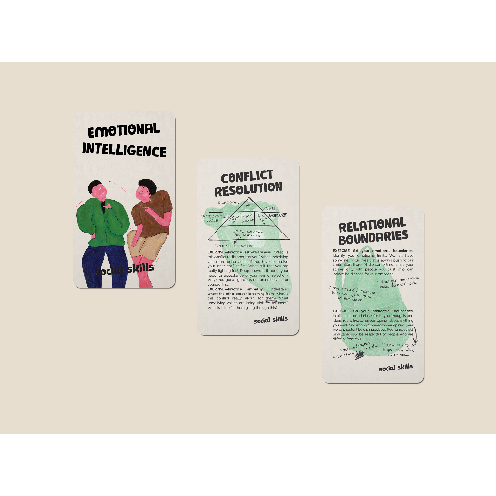 EMOTIONAL INTELLIGENCE—Bộ thẻ hướng dẫn thực thành Thông Minh Cảm Xúc
