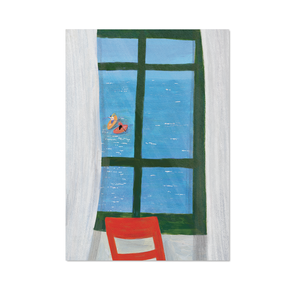 TRANH IN A4—The Window Pane