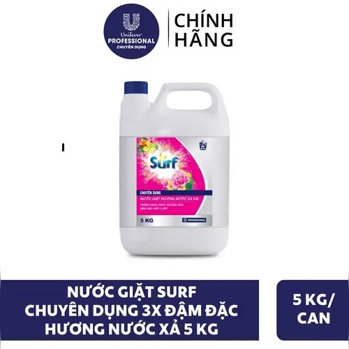 SURF Nước Giặt Chuyên Dụng Hương Nước Xả 5kg/can