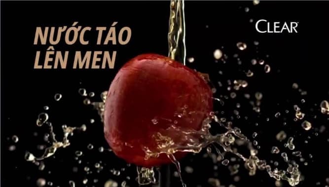 Dầu gội CLEAR 48H sạch gàu ngứa 880G - CLEAR TÁO ĐỎ