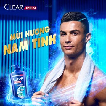 Dầu Gội Clear Men Mát Lạnh Bạc Hà 900G