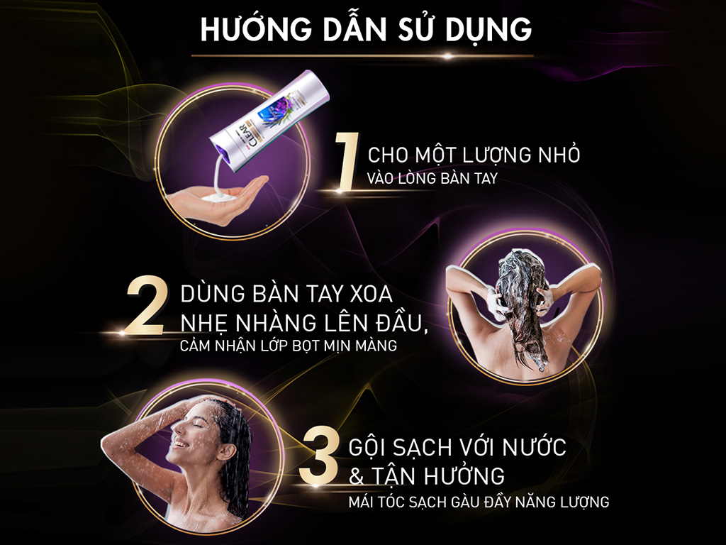 Dầu gội Clear Thảo Dược 900g