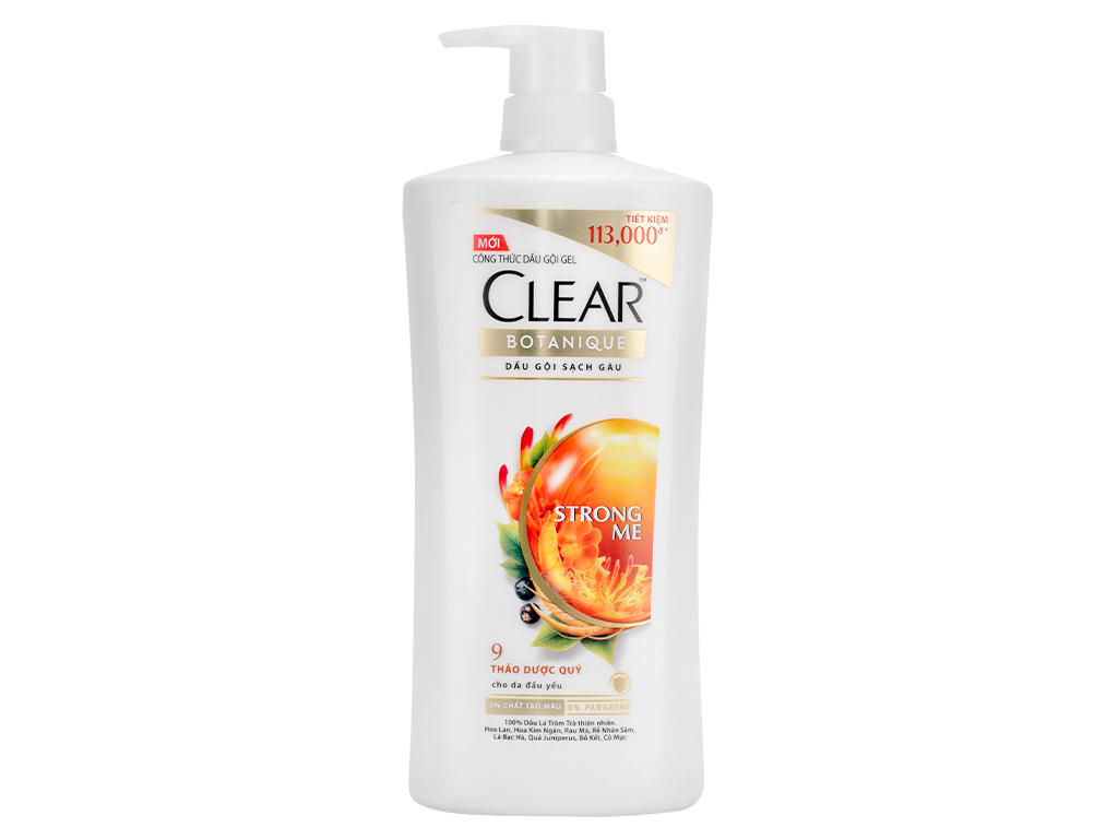 Clear dầu gội thảo dược 900Gr