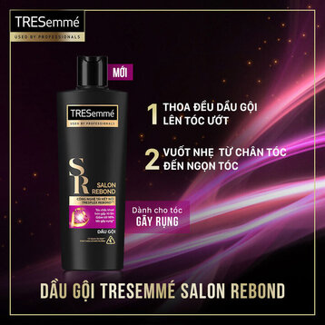 Dầu Gội TRESemme Salon Rebond Ngăn Ngừa Tóc Gãy Rụng 850g