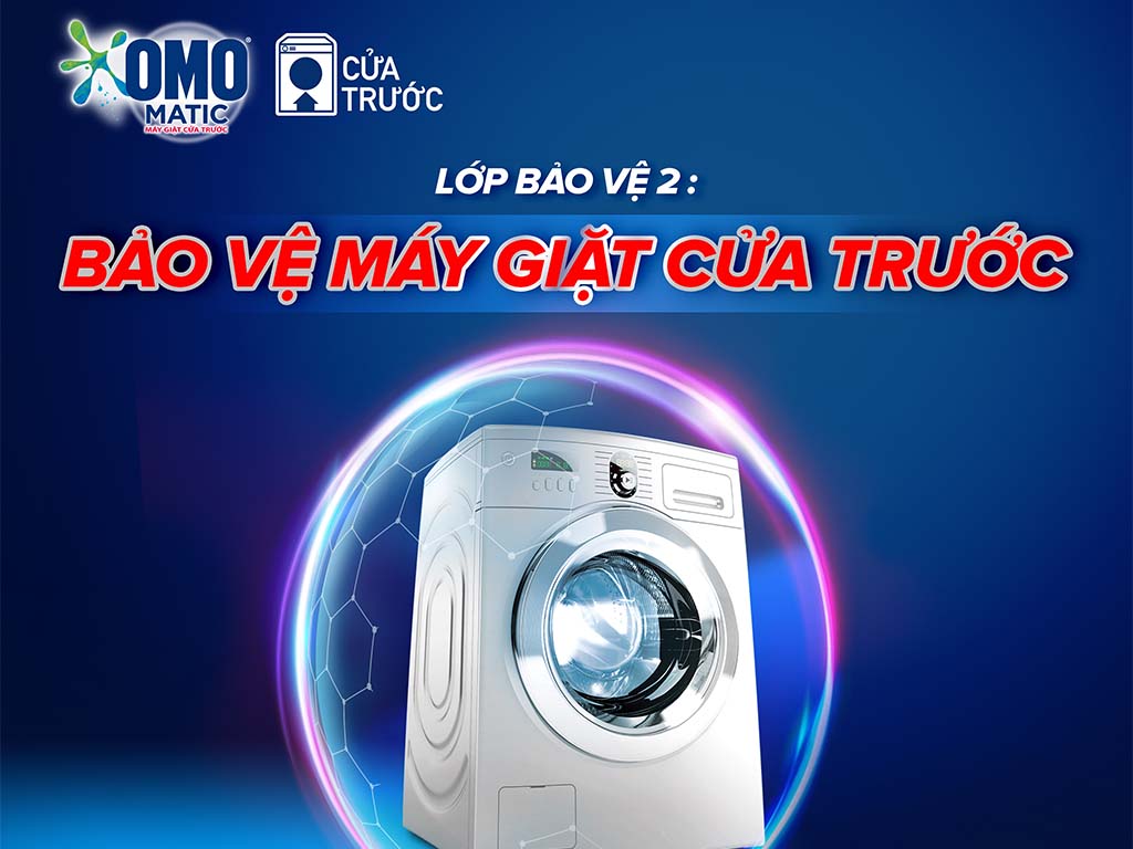 OMO Nước Giặt Khử Mùi Thơm Thư Thái Cửa Trước 3.6kg/4 túi