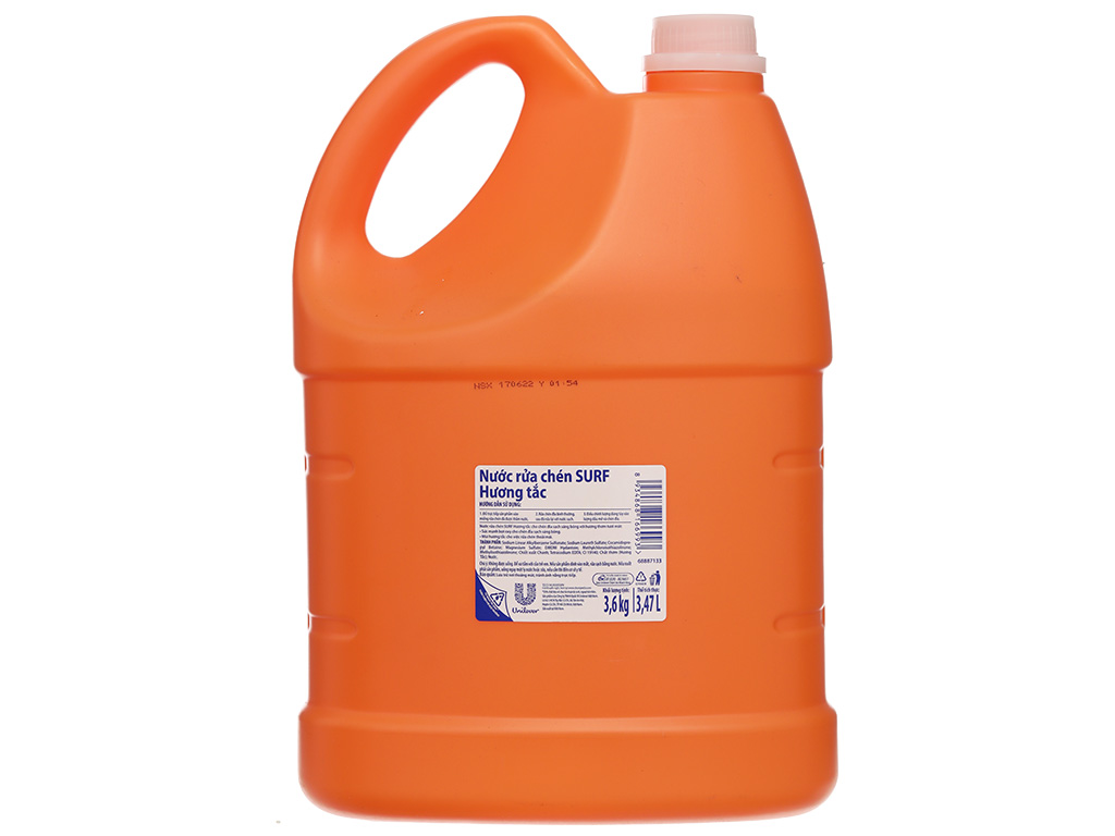 SURF Nước Rửa Chén Hương Tắc 3.6kg
