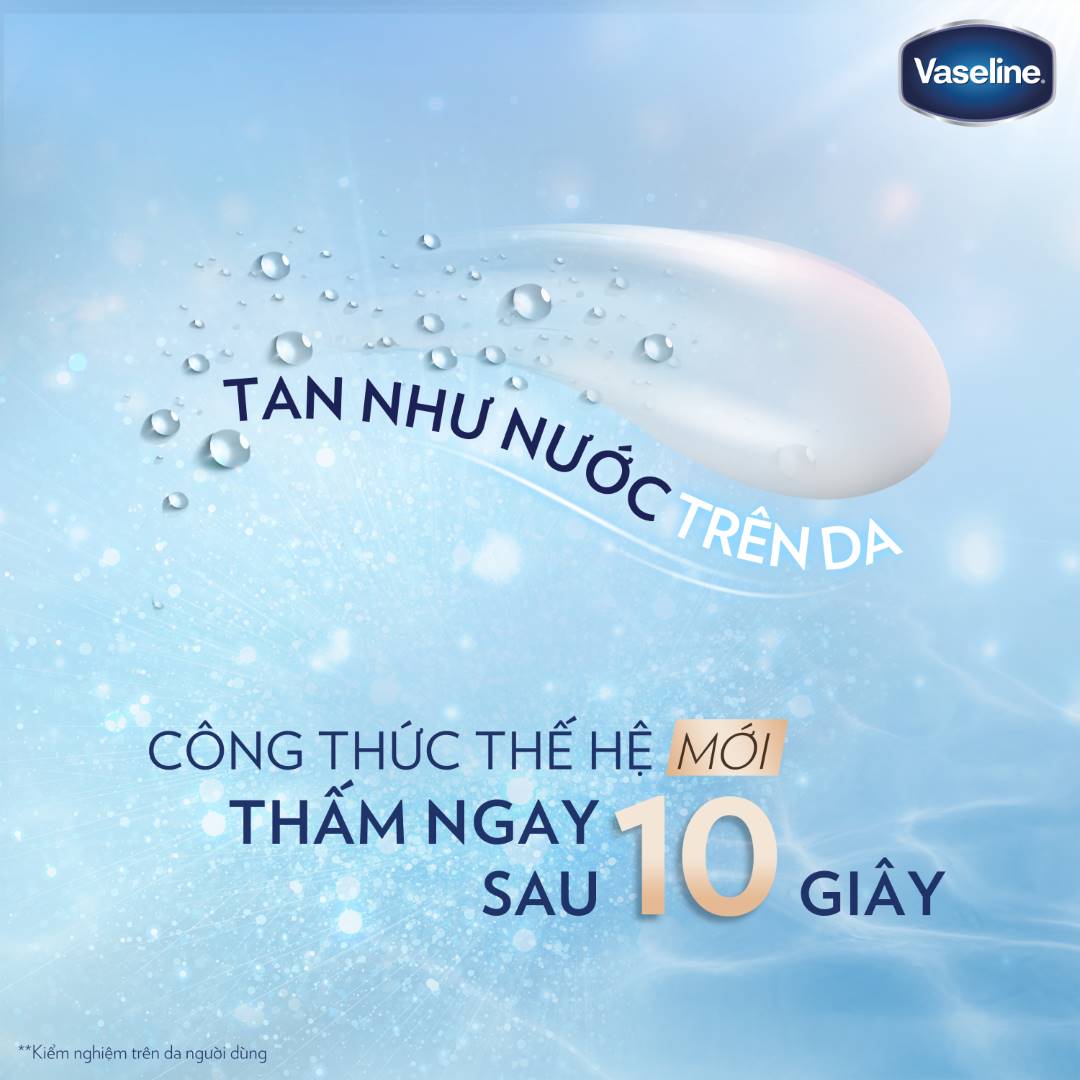 VASELINE sữa dưỡng thể GLUTA-HYA dưỡng sáng da (Hồng) 330ml