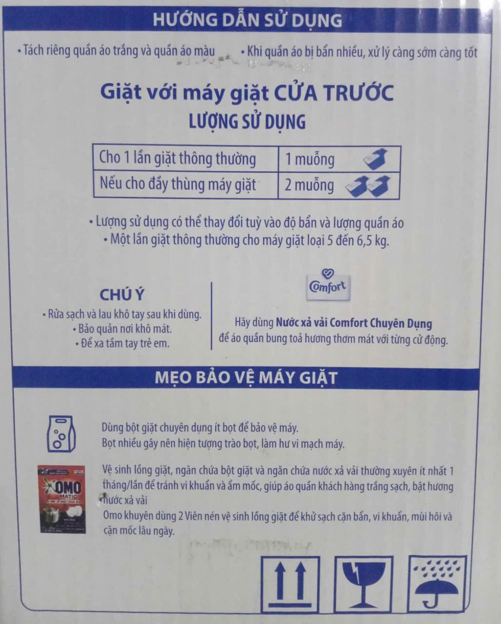 Bột Giặt OMO MATIC Chuyên Dụng 9kg
