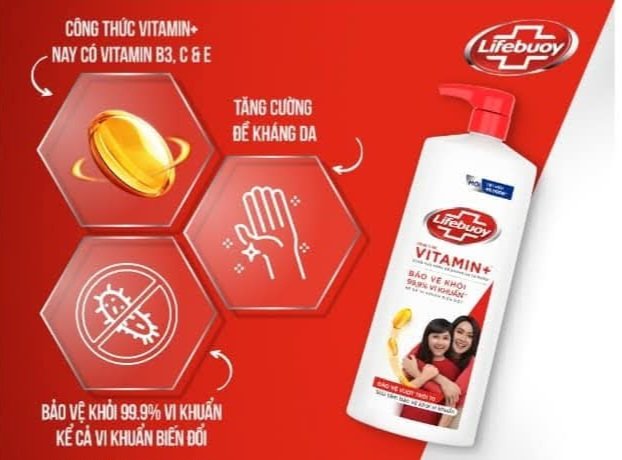 Sữa tắm LIFEBOUY 1.1KG  sữa dưỡng ẩm
