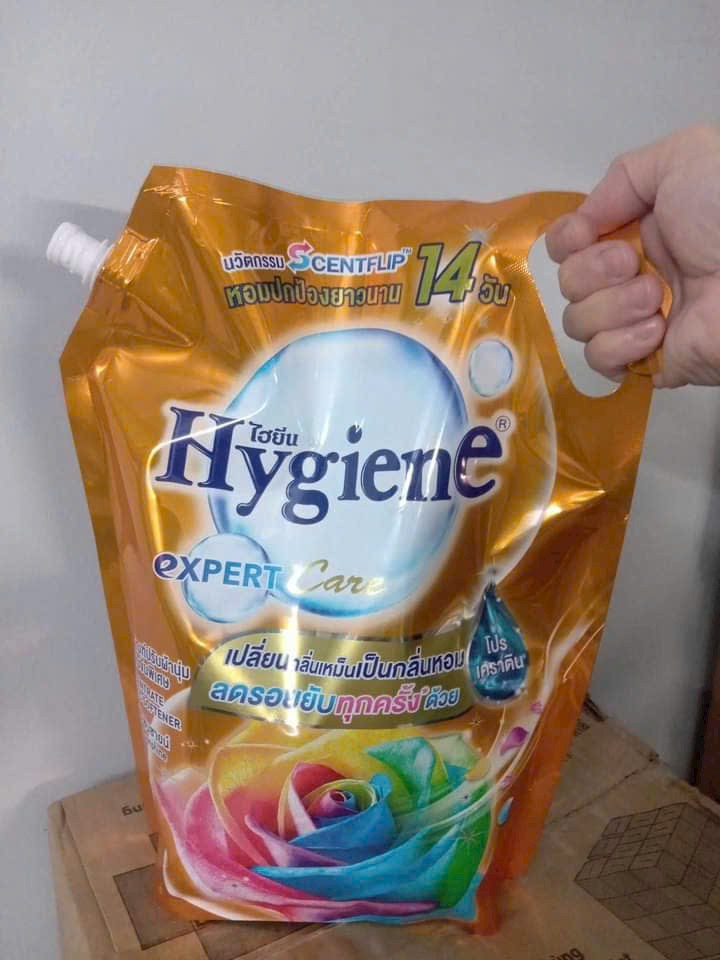 Nước xả vải HYGIENE 2200ml (cam) Hương Happy Sunshine