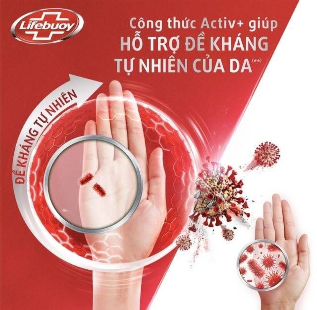 Nước rửa tay Lifebuoy túi 1kg Bảo Vệ Vượt Trội 10