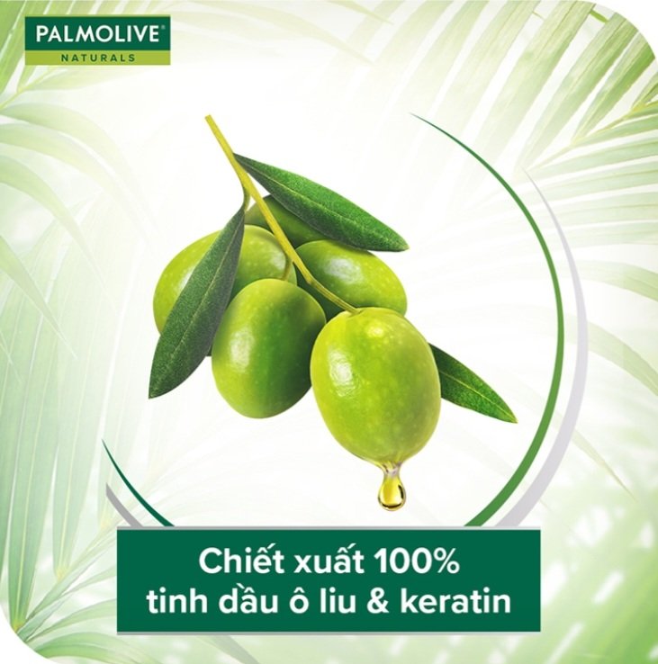 Dầu gội PALMOLIVE SUÔN MƯỢT TỪ DẦU OLIU VÀ KERATIN (MÀU TÍM)_ CHAI 600ML