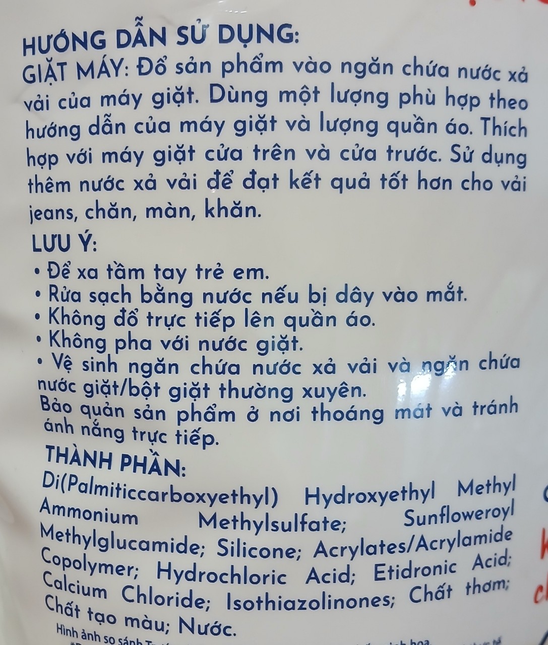 NƯỚC XÃ COMFORT 4,2L CHUYÊN DỤNG