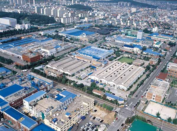 Nhà máy của Hankook Chinaware tại Cheongju, Hàn Quốc