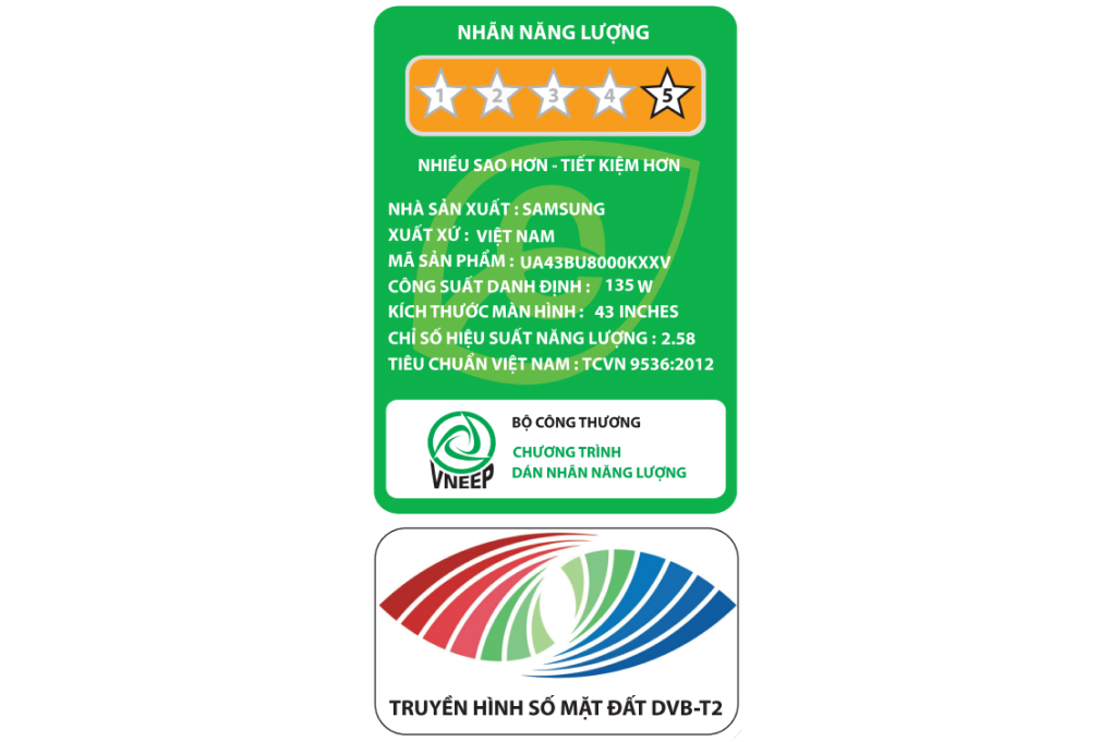 Tivi Samsung Smart 4K 43 inch UA43BU8000