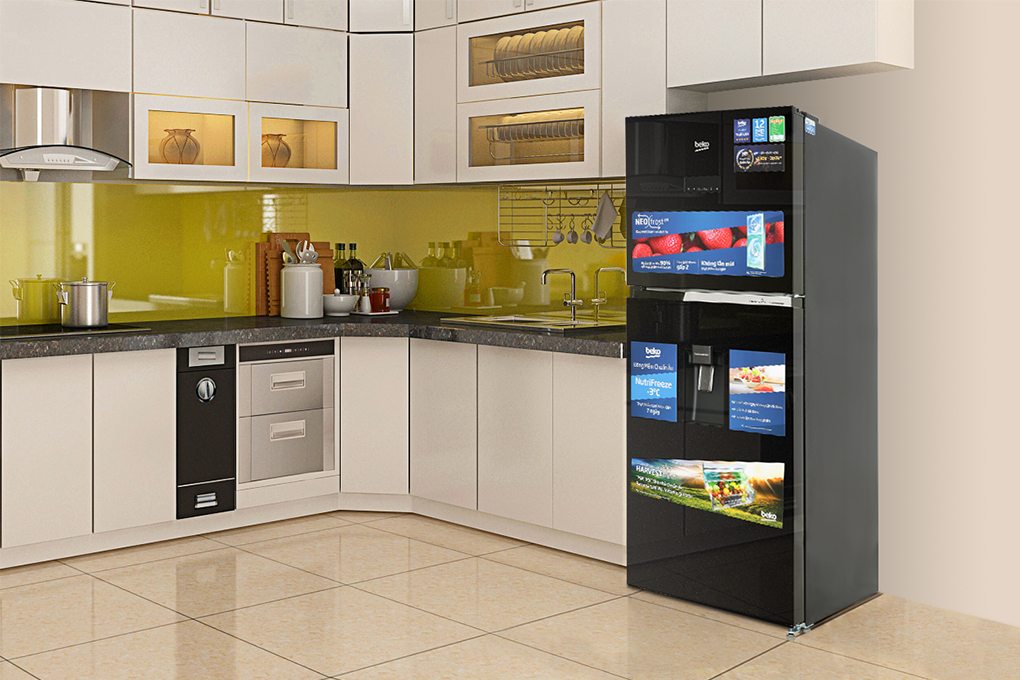 Tủ lạnh Beko Inverter 375 lít RDNT401E50VZDHFSU