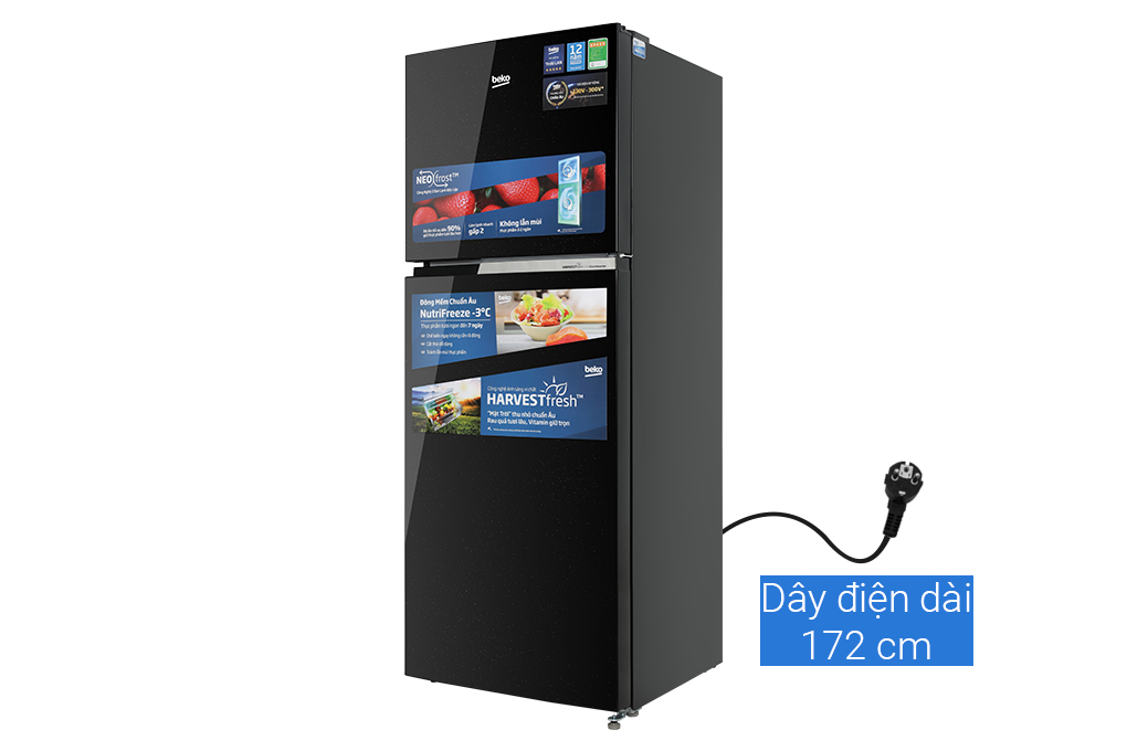 Tủ lạnh Beko Inverter 375 lít RDNT401I50VHFSU