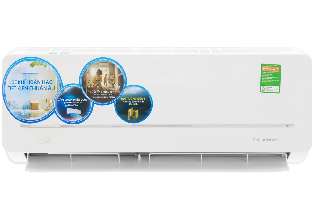 Máy lạnh 2 chiều Beko Inverter 1.0 HP RSVH09VS