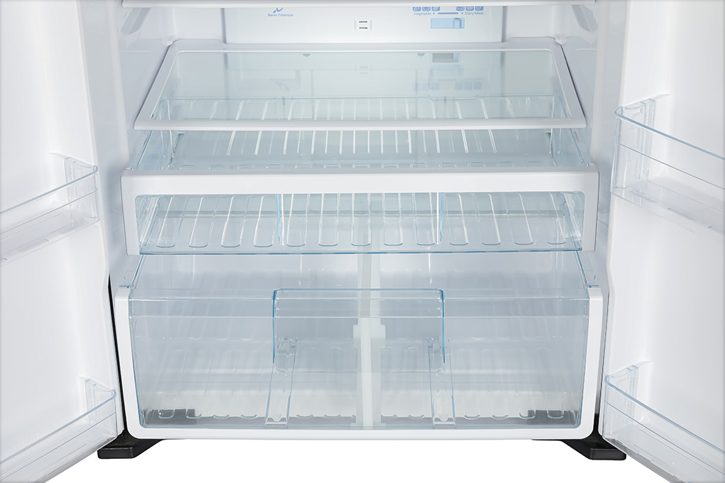Tủ lạnh Hitachi Inverter 509 lít Multi Door R-FW650PGV8 GBK