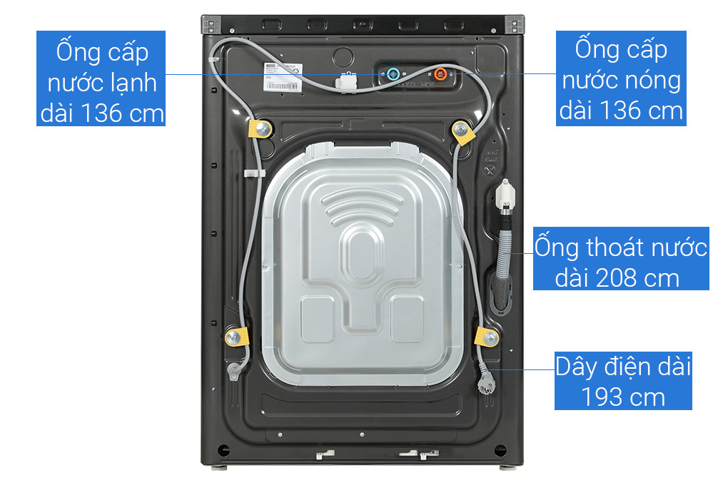 Máy giặt Samsung Bespoke AI 24 kg WF24B9600KV/SV ( Inverter)