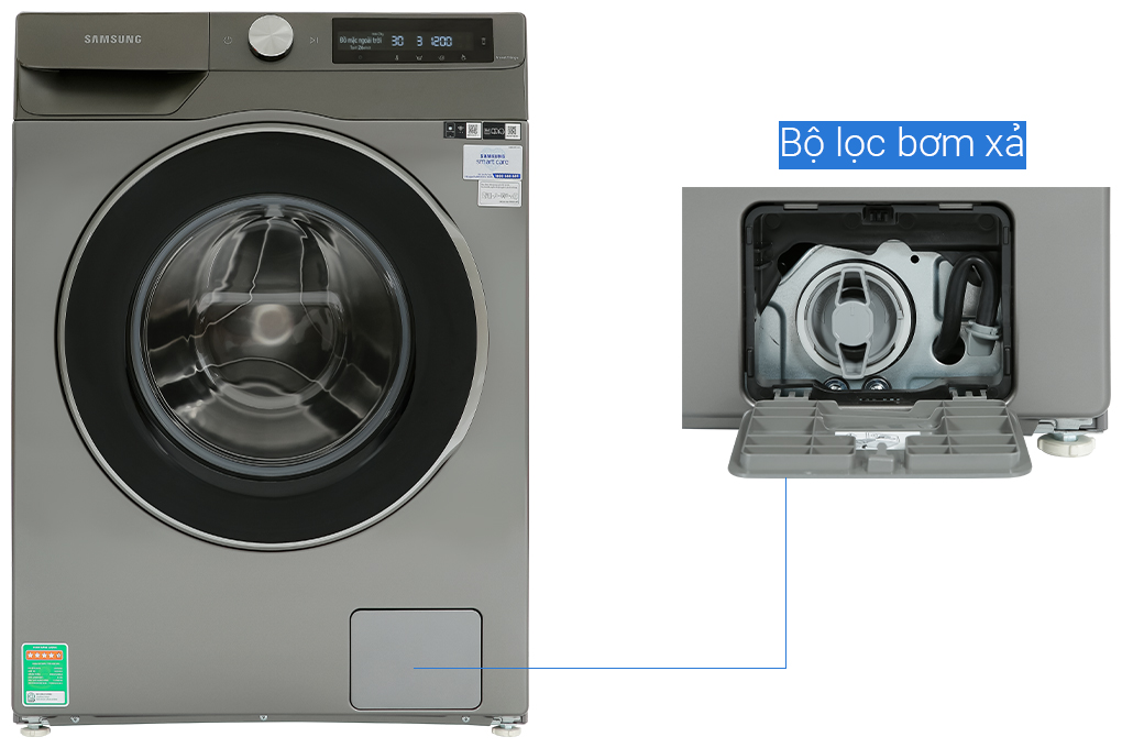 Máy giặt Samsung 10 kg WW10T634DLN/SV (Inverter)