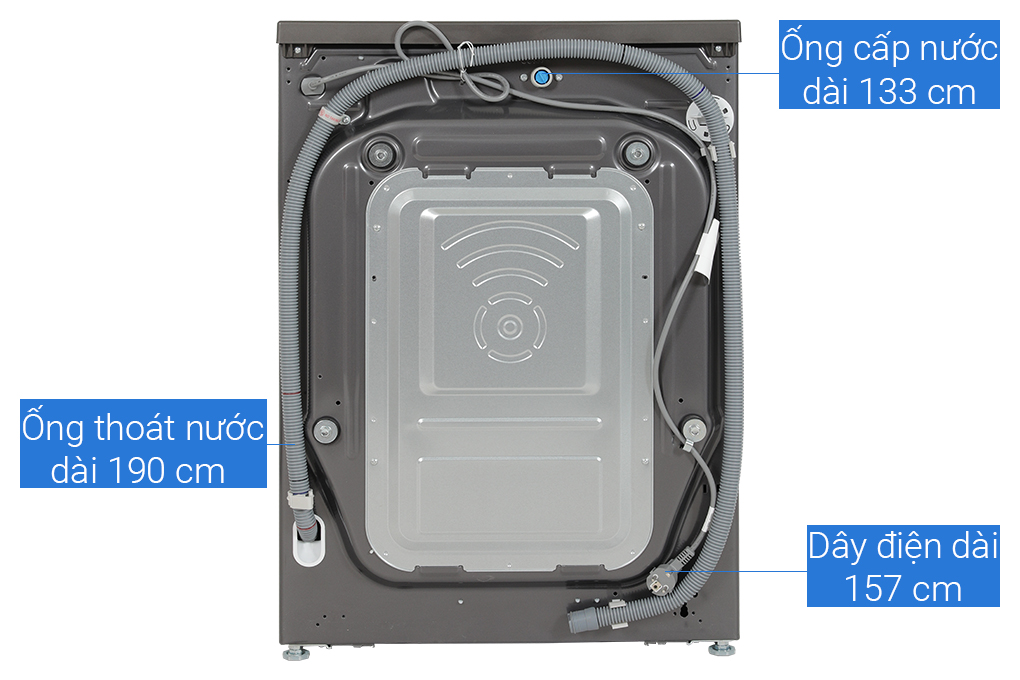 Copy of Máy giặt sấy LG giặt 14 kg - sấy 8 kg FV1414H3BA (Inverter)