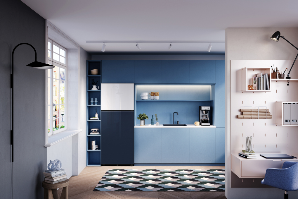 Tủ lạnh Samsung Inverter 305 lít Bespoke RT31CB56248ASV