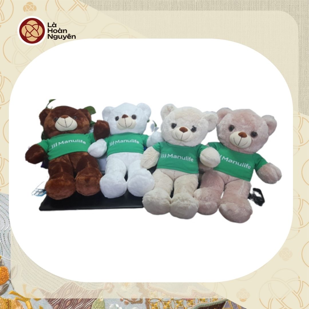 Gấu Bông Tặng Phẩm Manulife - Khởi Đầu Quà Tặng Khởi Đầu Câu Chuyện