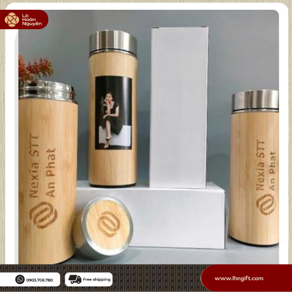 BÌNH GỖ TRE GIỮ NHIỆT