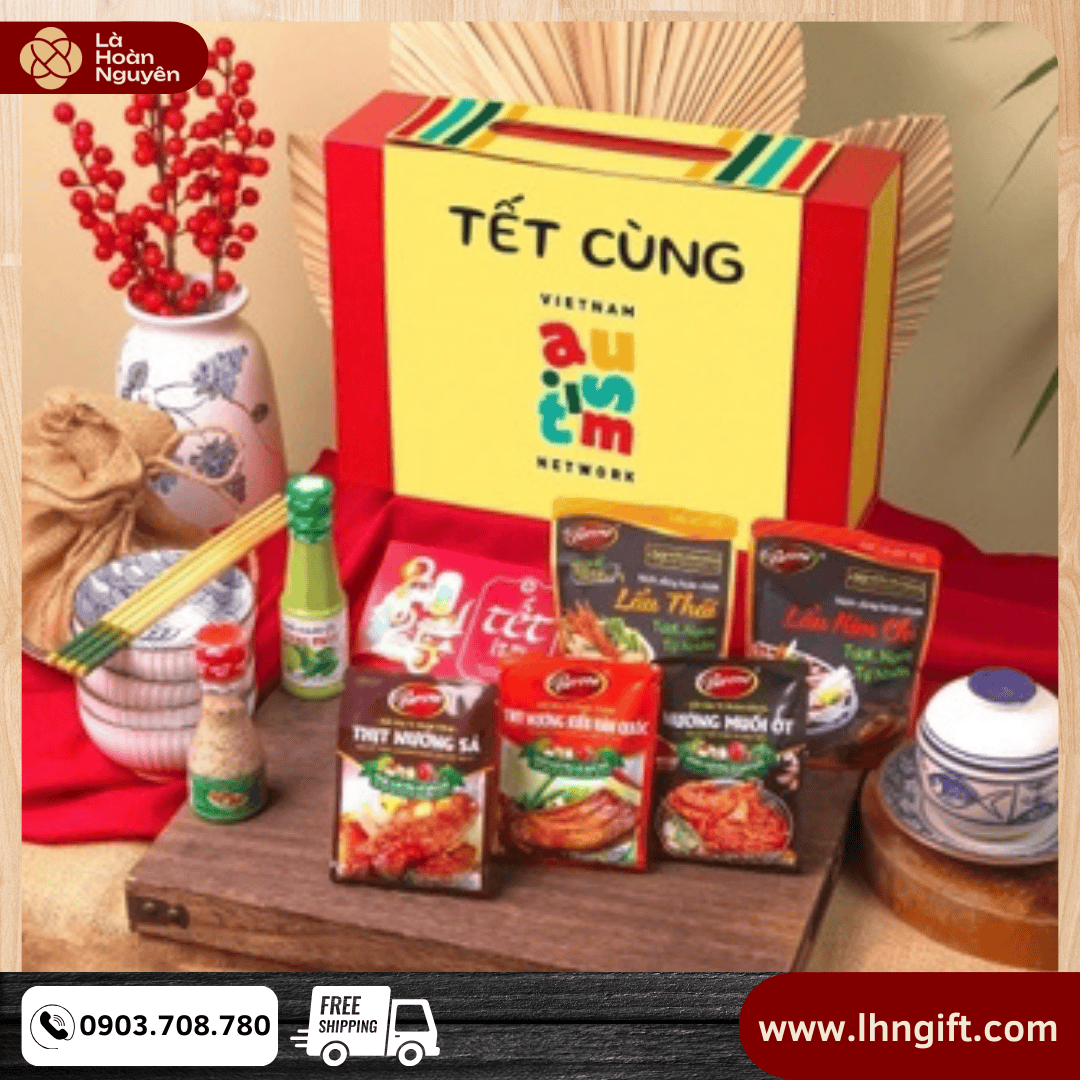 SET QUÀ GIA VỊ - SET QUÀ TẾT - QUÀ TẶNG GÂY QUỸ