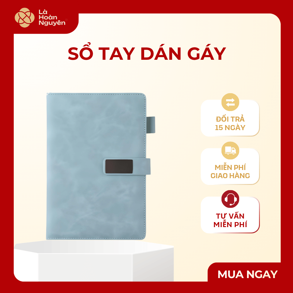 SỔ TAY DÁN GÁY A5