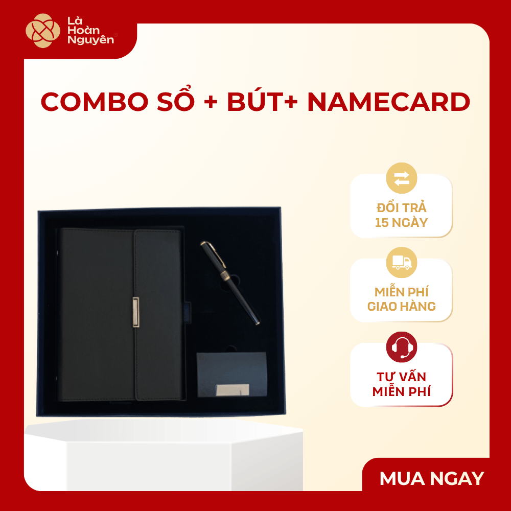 GIFTSET SỔ BÚT NAMECARD