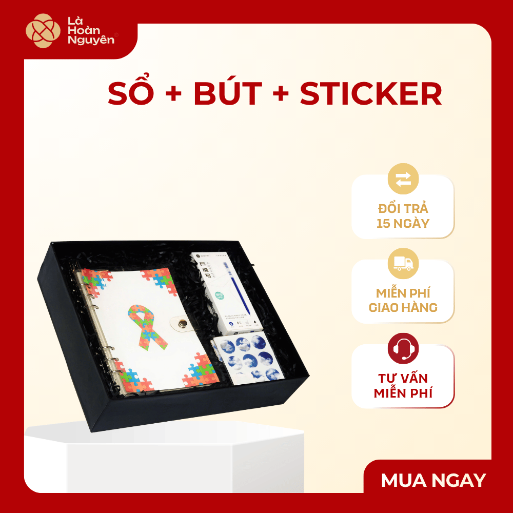 SỔ BÚT STICKER