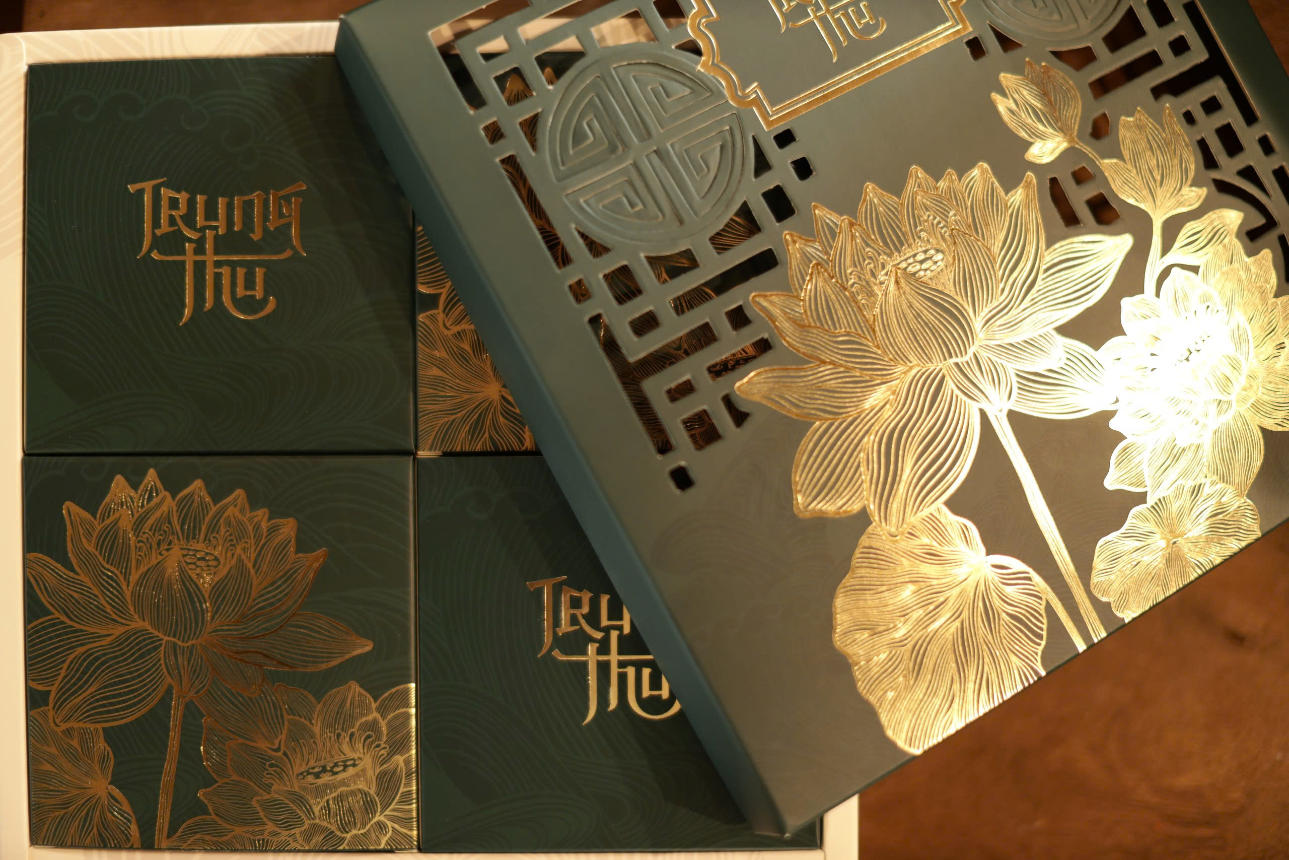 Liên Hoa - Set 4 Bánh Trung Thu 150gr