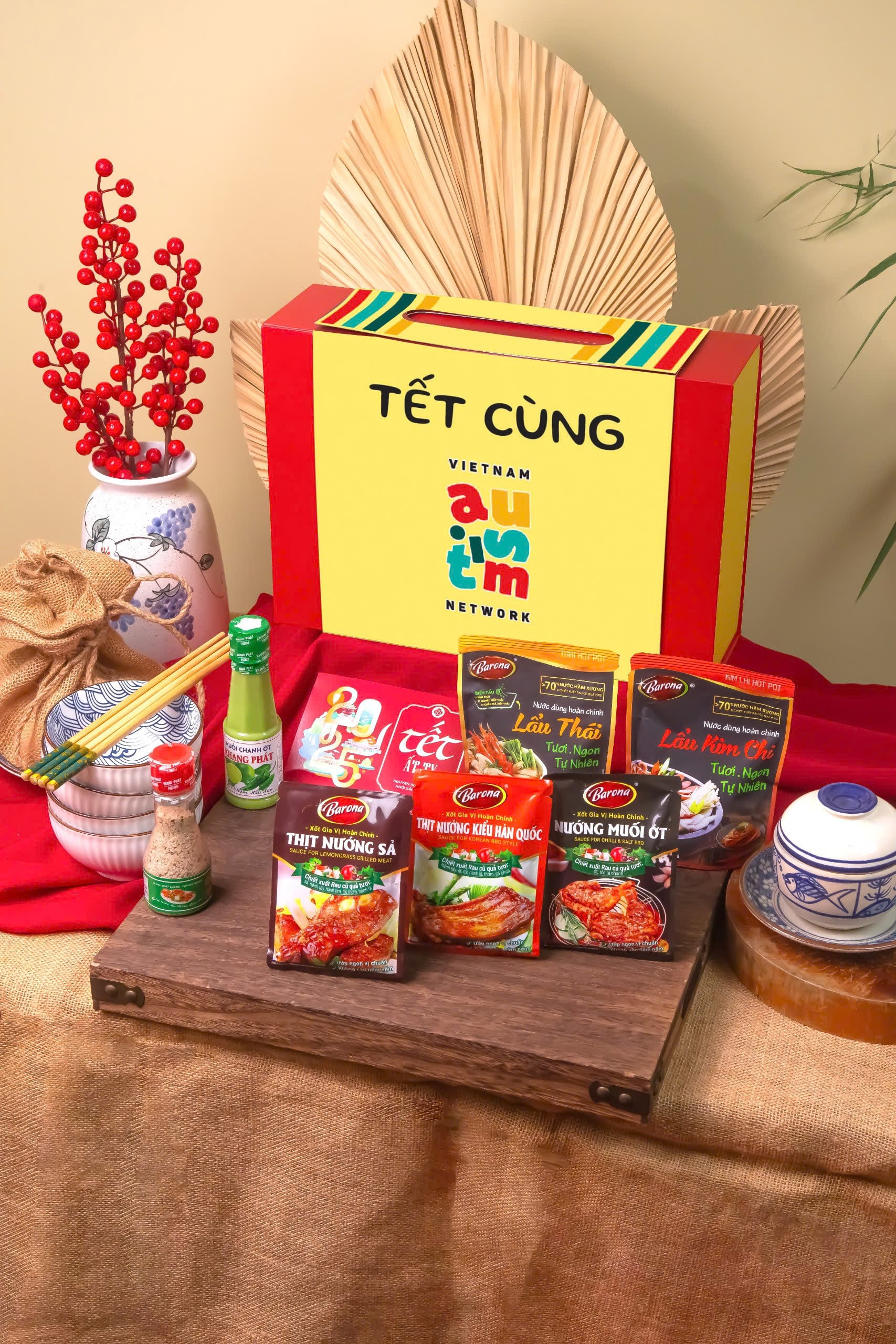 SET QUÀ GIA VỊ - SET QUÀ TẾT - QUÀ TẶNG GÂY QUỸ