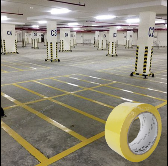 BĂNG KEO VINYL 3M 764 VÀNG 50mm x 33m