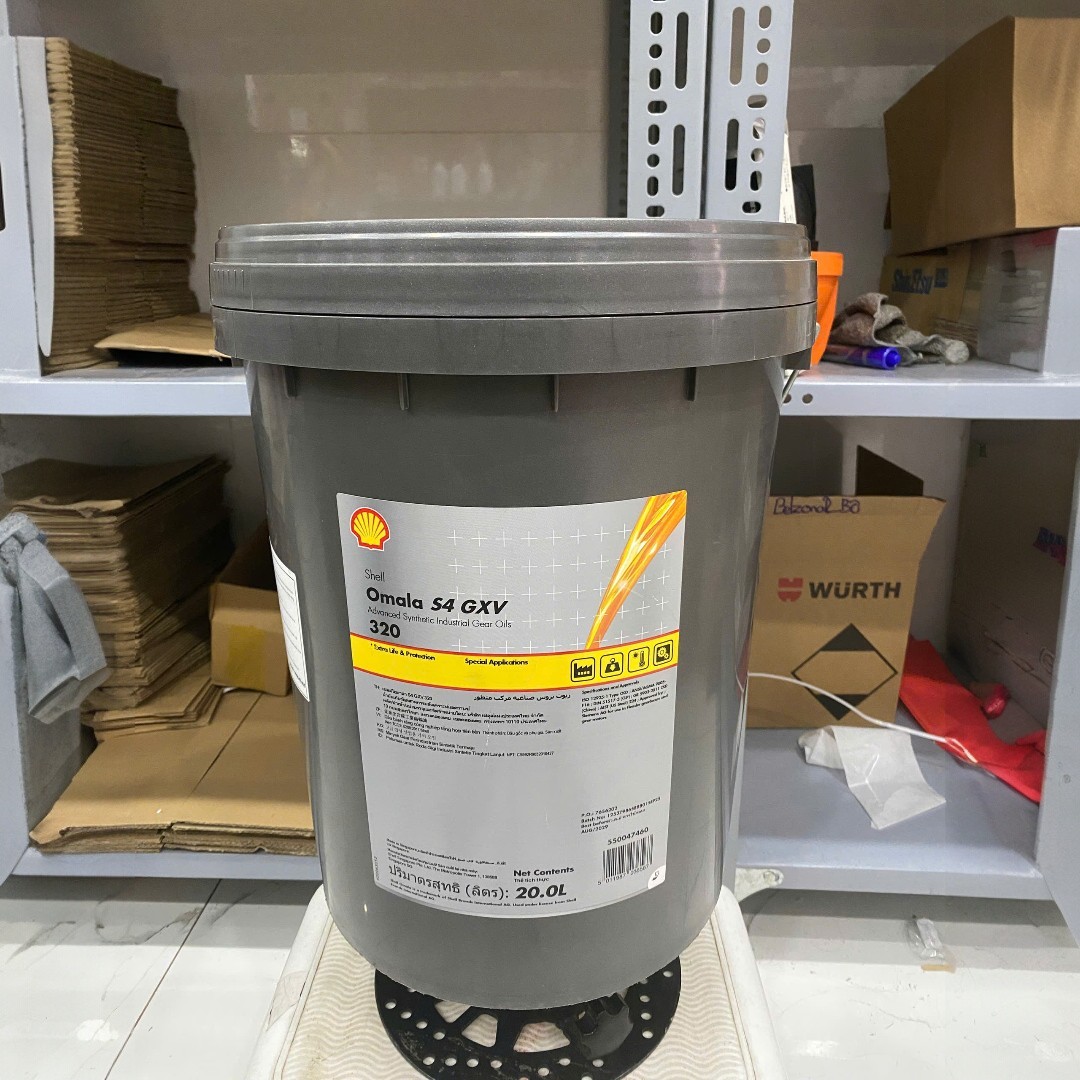 DẦU - SHELL OMALA S4 GXV 320 - 20L/Xô