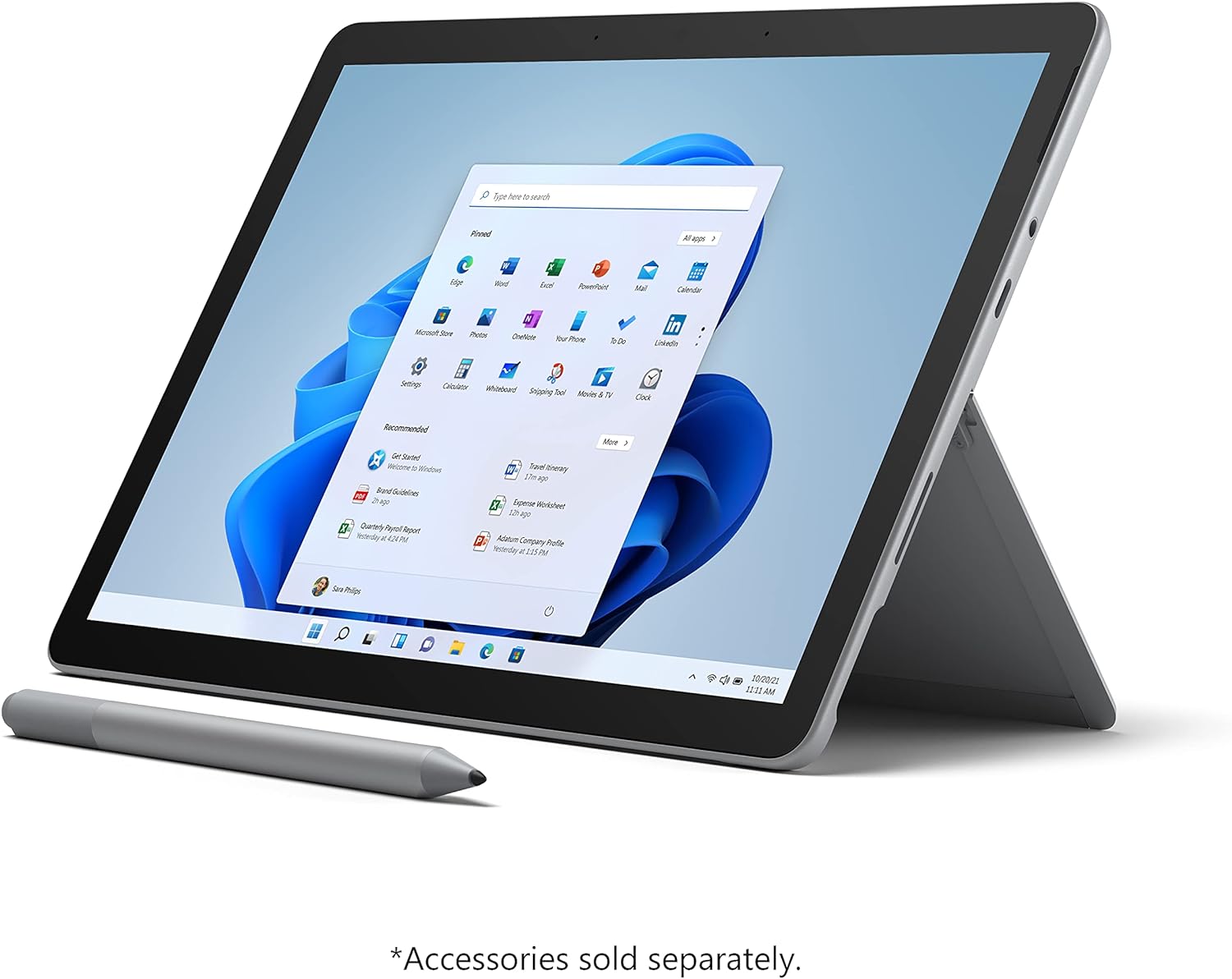 Surface Go 3 Intel thế hệ 10 6500Y, RAM 8GB, SSD 128GB Likenew (đã bao gồm bàn phím)