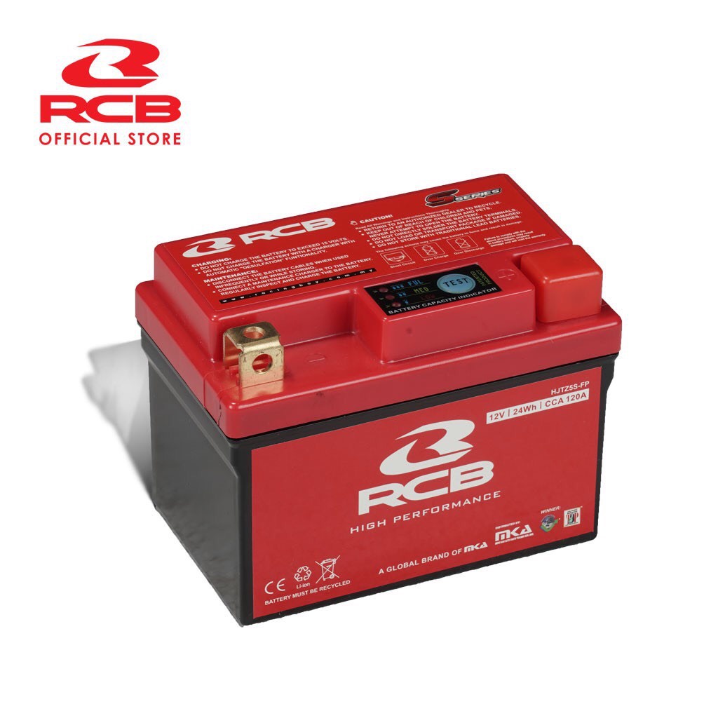 BÌNH ẮC QUY RCB - BÌNH ĐIỆN SIÊU MẠNH - siêu nhẹ ( bảo hành 1 năm)