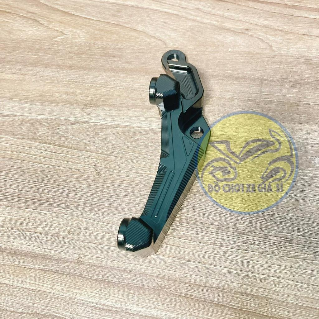 Pát trước Ex 150/155 đĩa 260/267mm xài heo lỗ trụ 100 màu đen