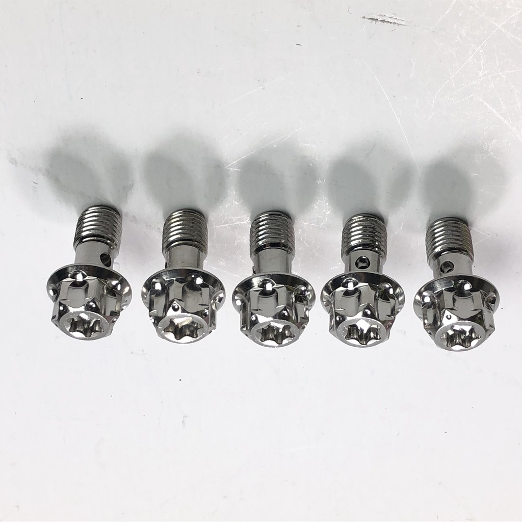 Ốc heo dầu Salaya cho heo zin hoặc heo 2 Piston đối xứng Nissin/Fando/Adelin