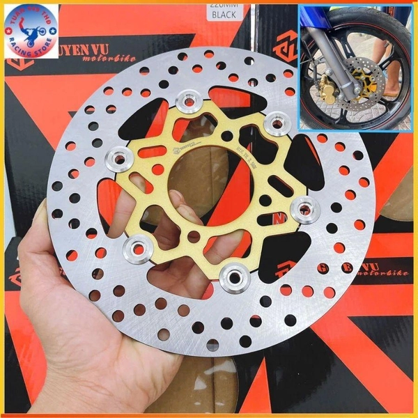 Đĩa trước Ex 135 size 220mm