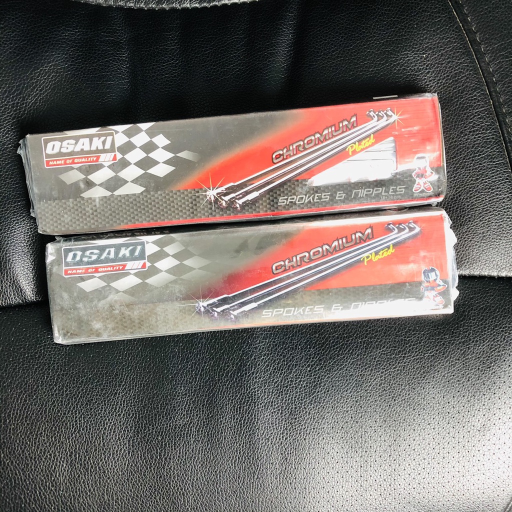 Combo Đùm Trước Sau + Lòng CNC + Căm Osaki gắn cho xe Raider/ Satria ( CÓ BÁN LẺ )