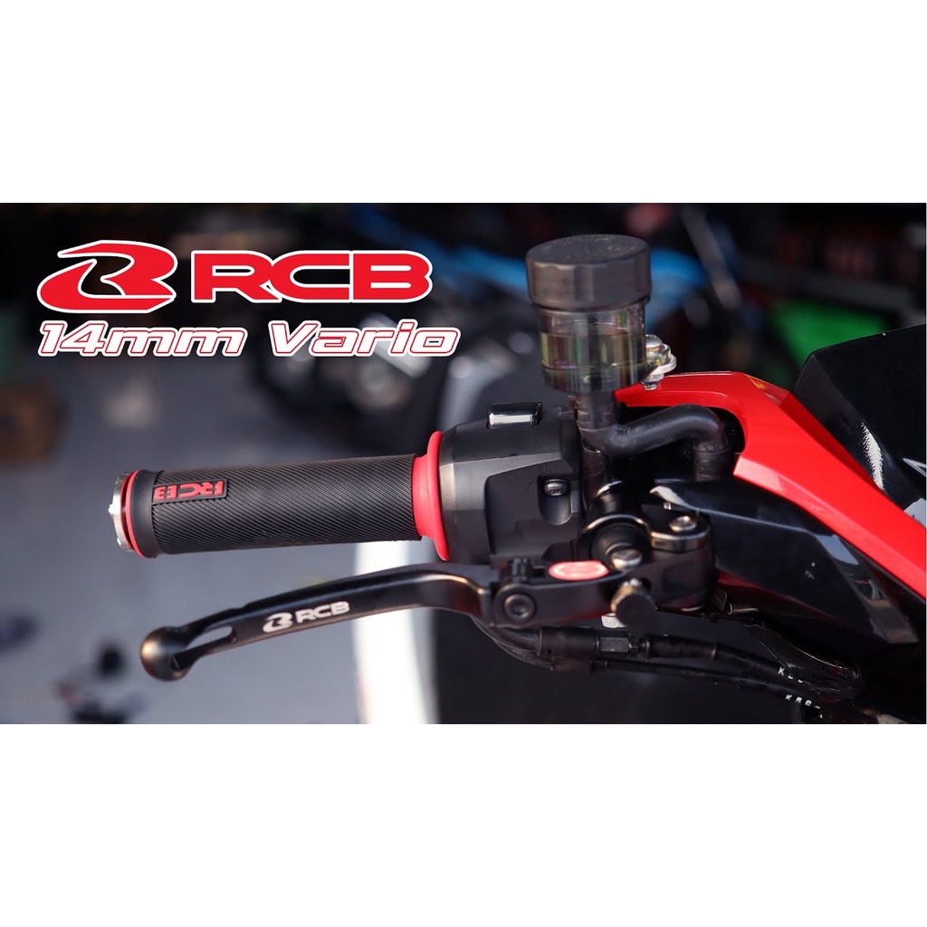 Tay Thắng RCB S1 bình dầu rời 14mm màu ĐEN CNC gắn nhiều xe máy Exciter Winner Sirius Sonic Wave Satria