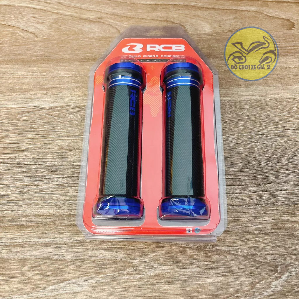 Cặp Bao tay RCB cao cấp lắp được cho mọi dòng xe màu xanh