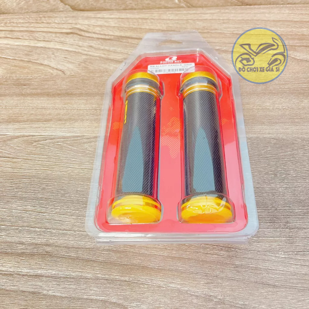 Cặp Bao tay RCB cao cấp lắp được cho mọi dòng xe màu vàng