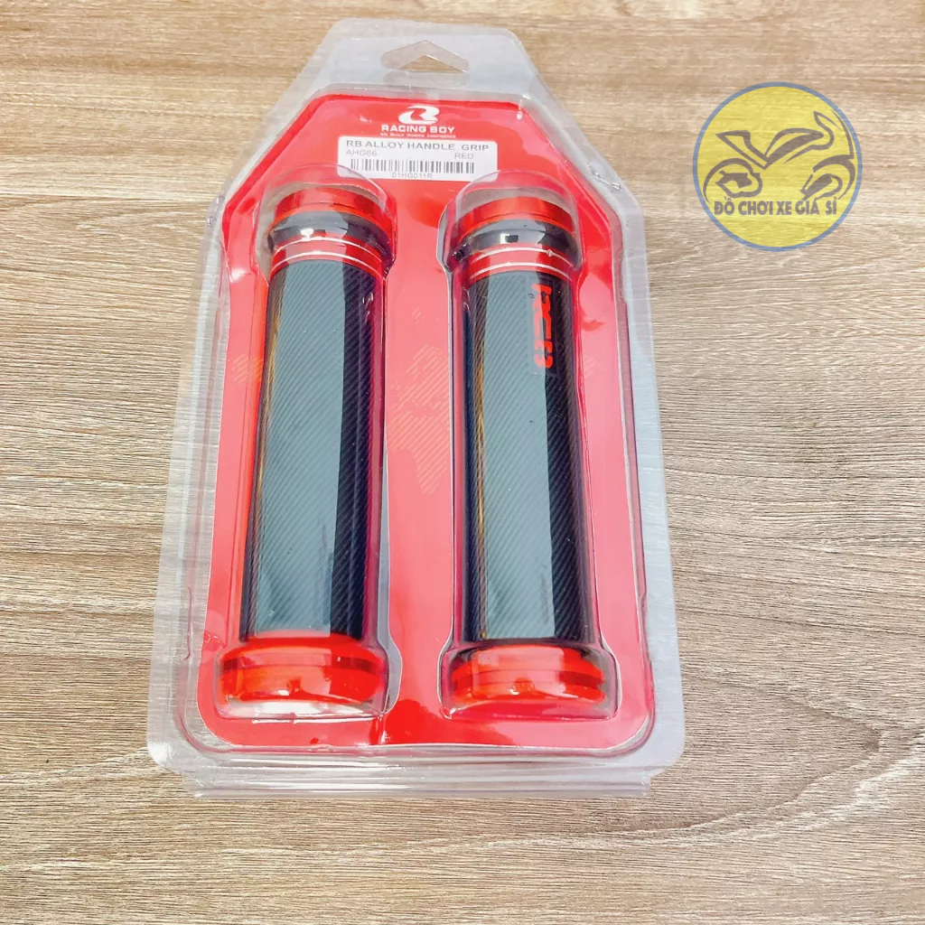 Cặp Bao tay RCB cao cấp lắp được cho mọi dòng xe màu đỏ