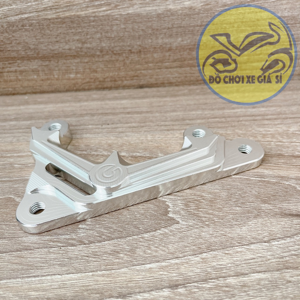 Pát trước Wave s110/Rsx/Blade/Future led đĩa 245mm xài heo 2 Piston đối xứng Nissin,Fando