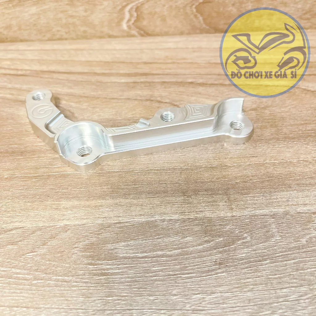Pát trước Nova dash đĩa 220mm xài heo 2 Piston đối xứng Nissin, Fando