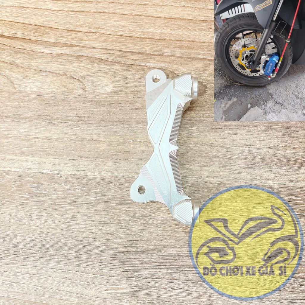 Pát trước Vario, Click, Vision đĩa 260, 267mm  heo 4 Piston trụ 100mm